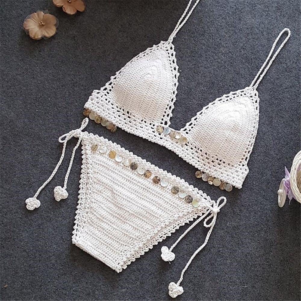 Nuevo Conjunto de Bikini para Mujer con Diseño de Sirena