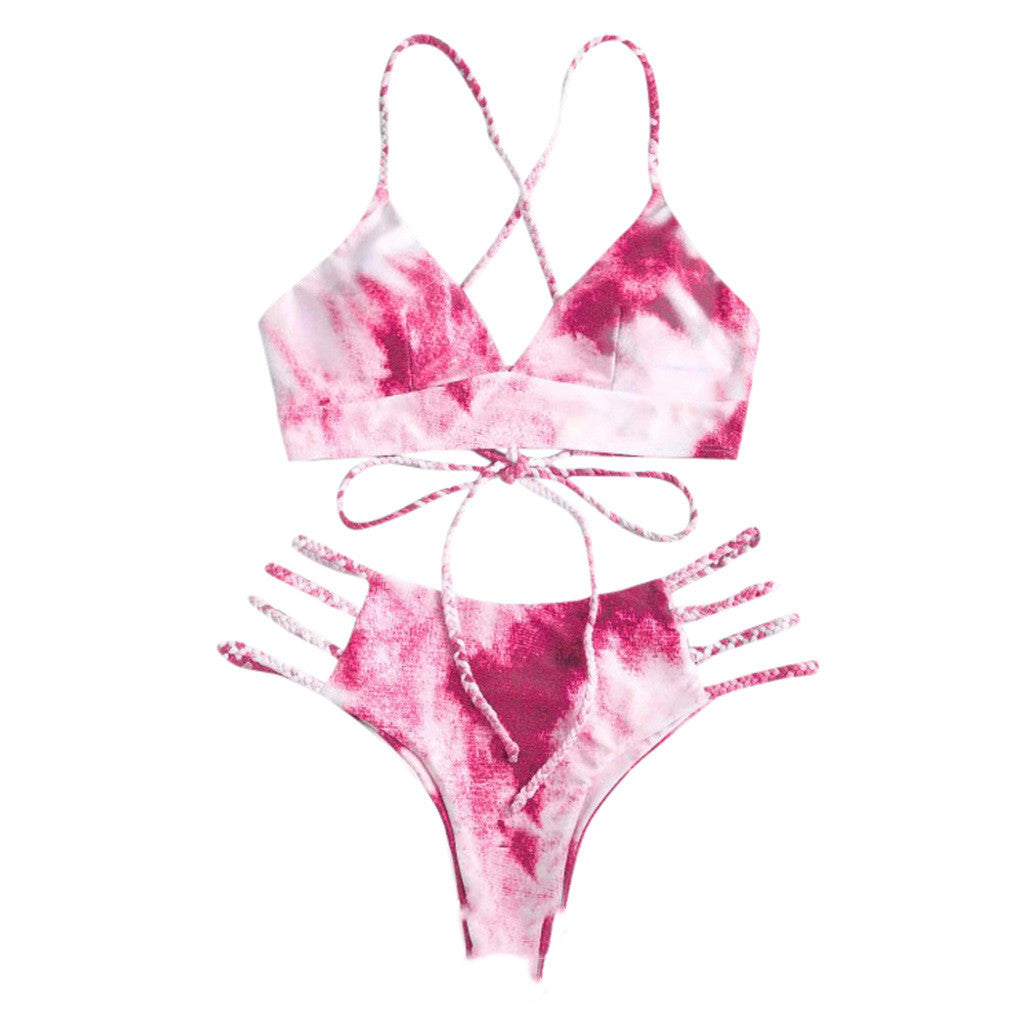 Bikini sexy de gran éxito de ventas de 2020 con diseño estampado