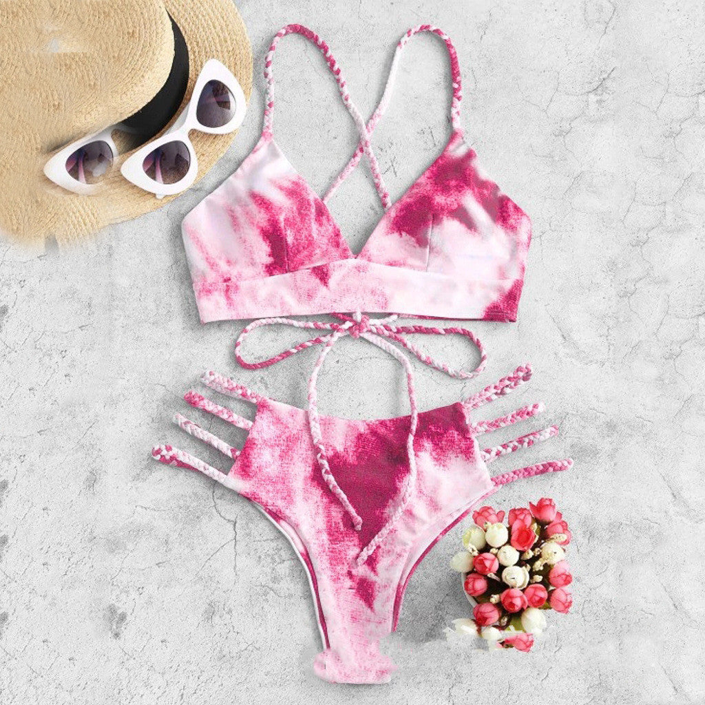 Bikini sexy de gran éxito de ventas de 2020 con diseño estampado