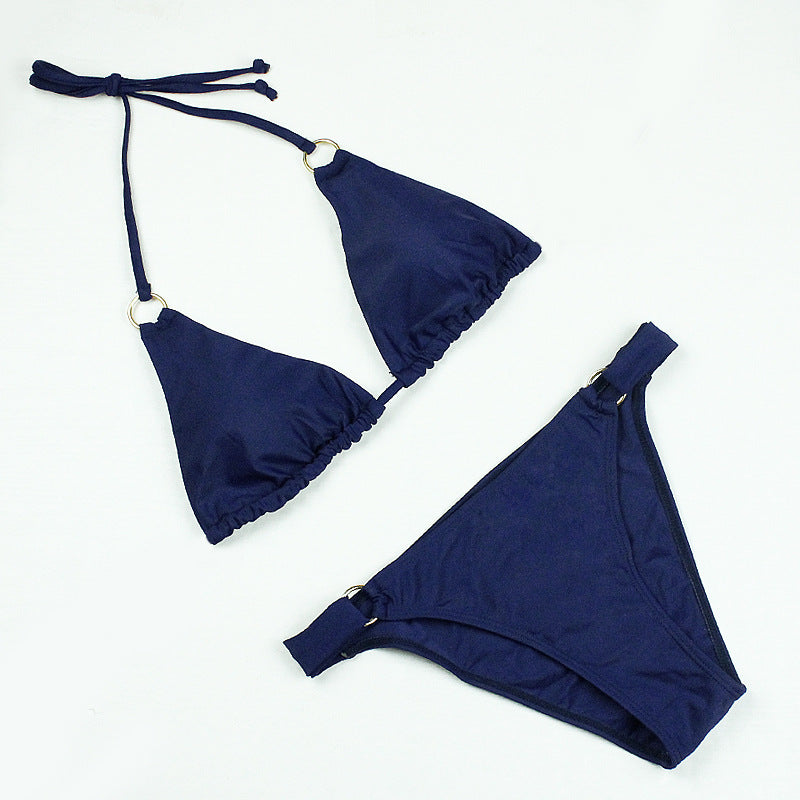 Conjunto de bikini con estampado floral para mujer, colección verano 2020