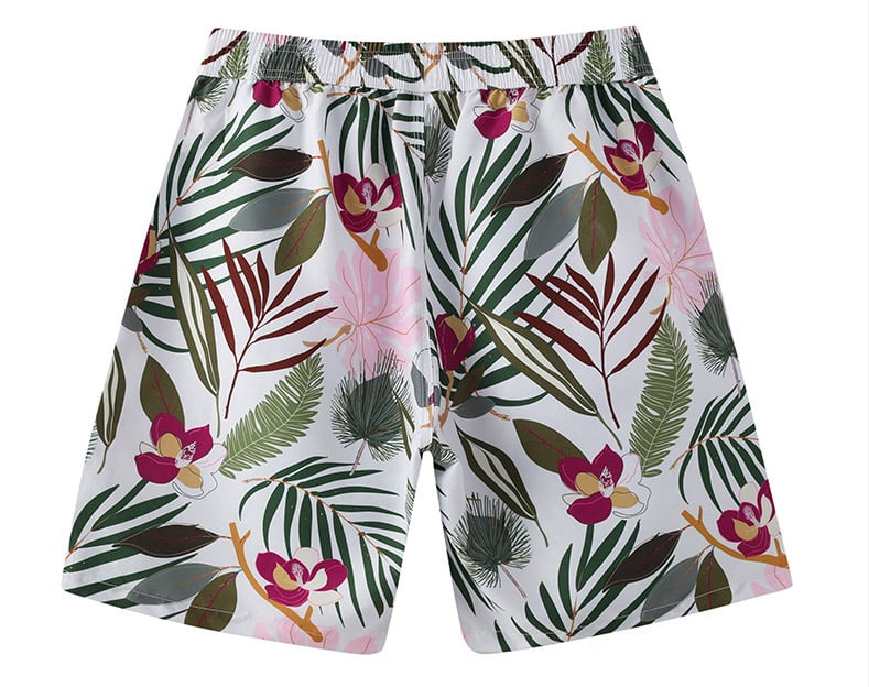 Traje de baño tipo bóxer ajustado de secado rápido para hombre, ideal para la playa.