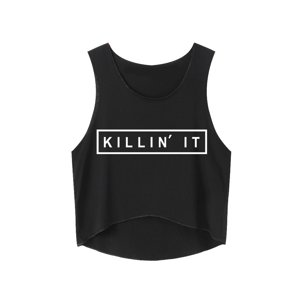 Mono de camiseta con cuello redondo estilo Y2K para mujer - Moda de verano