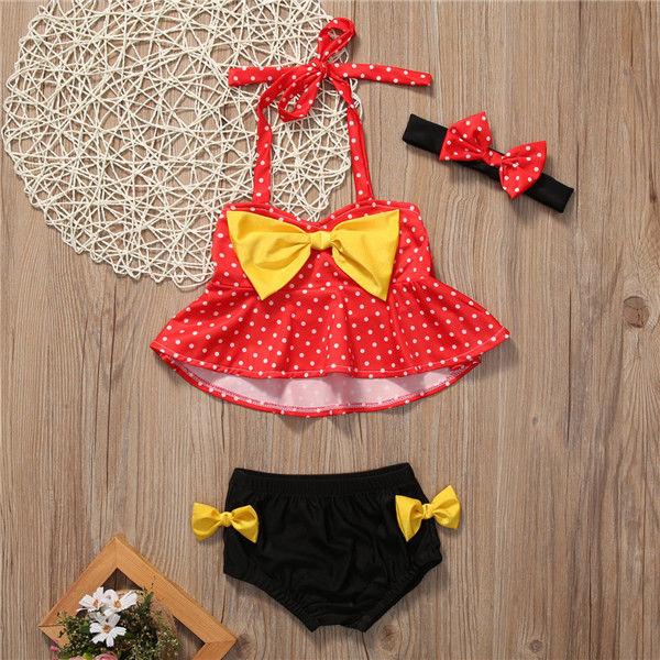 Nuevo Bikini para Bebés y Niñas, Traje de Baño de Playa para Niños