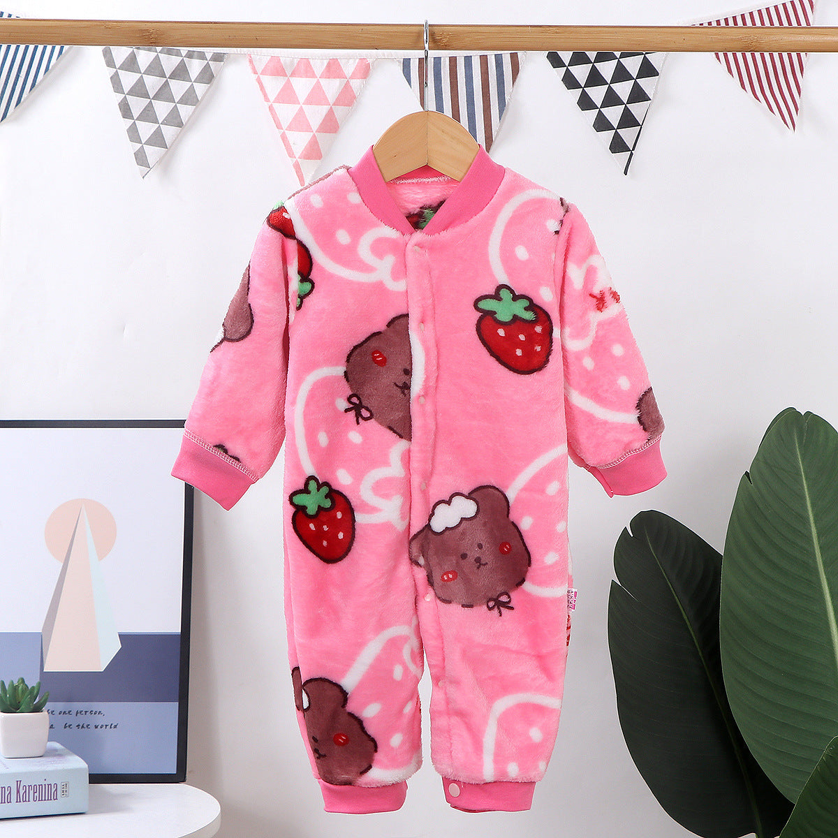 Conjunto de Pijama y Mono para Bebés Recién Nacidas