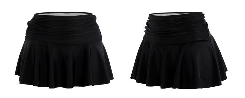 Traje de baño femenino All Match con falda pareo
