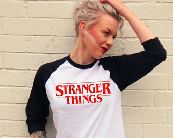 Camiseta de Manga Larga con Estampado de Letras para Hombres y Mujeres