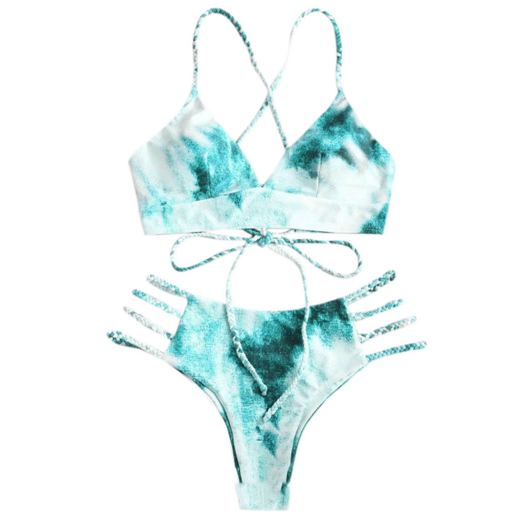 Bikini sexy de gran éxito de ventas de 2020 con diseño estampado