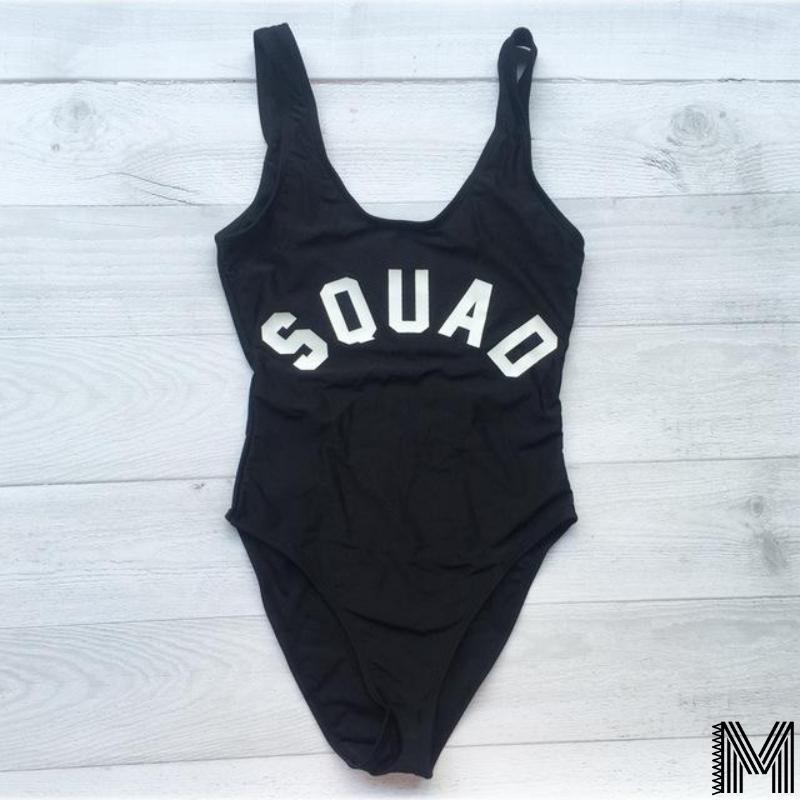 Traje de baño sexy de una pieza sin espalda