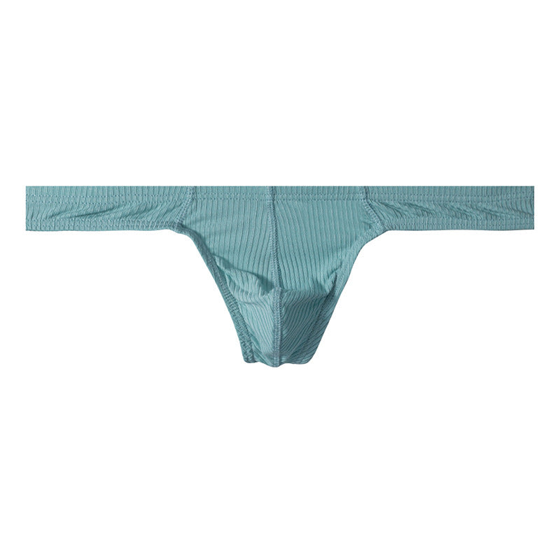 Braguitas de bikini de talle bajo y forma de T de color liso