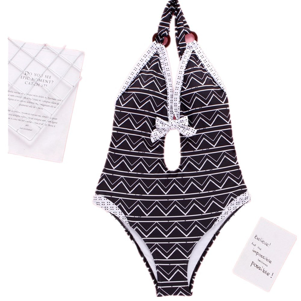 Bikini sin espalda de estilo fresco (diseño europeo)