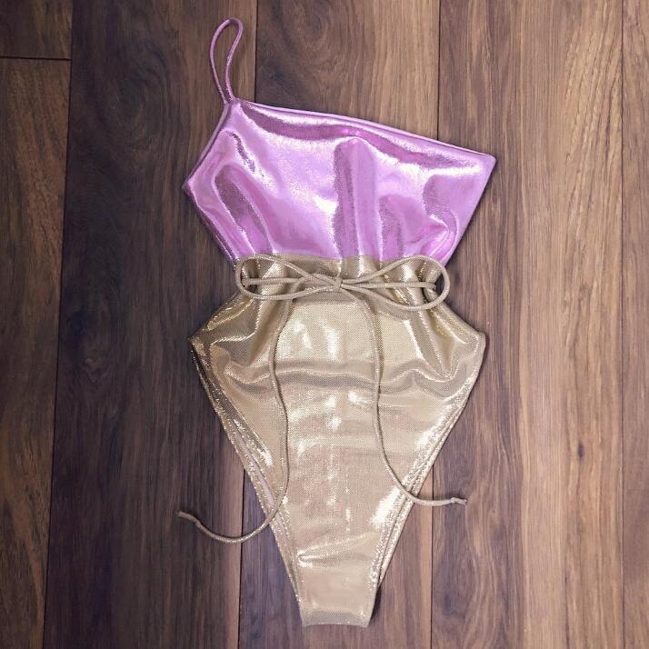 Traje de baño sexy de una pieza para mujer