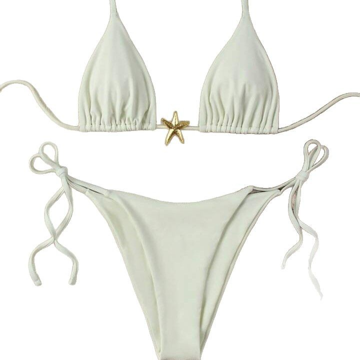 Bikini con Cordones para Mujer