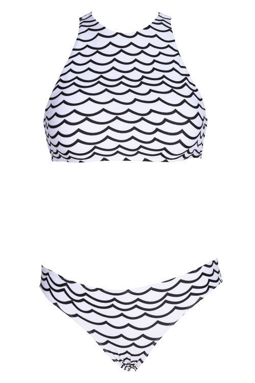 Conjunto de Bikini Alto y Sexy de Verano para Mujeres