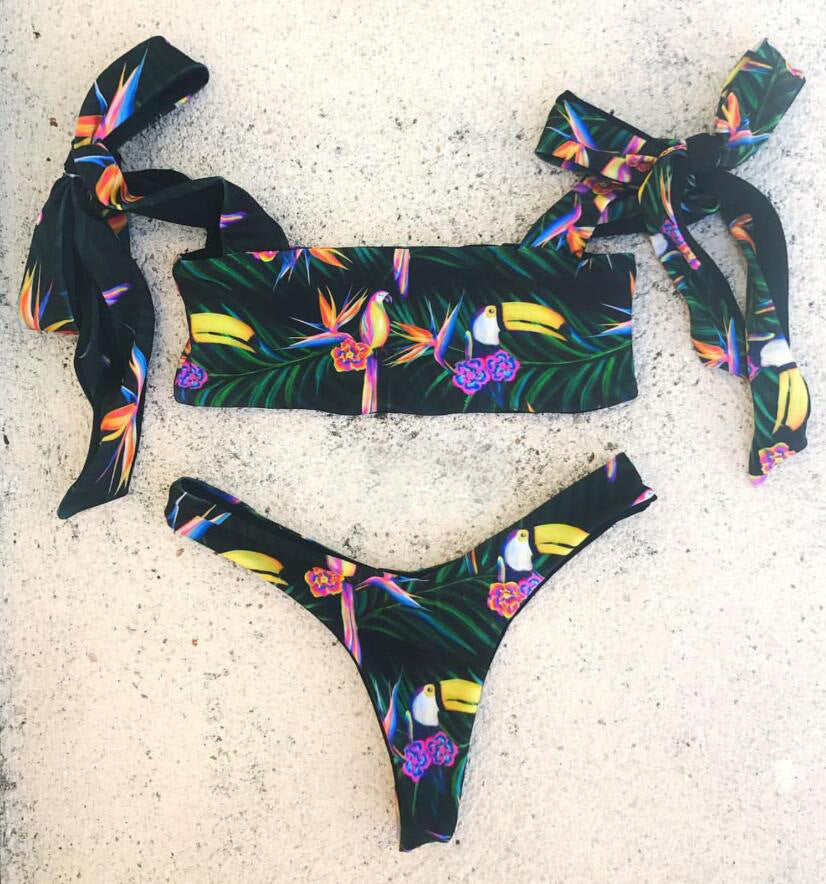Conjunto de Bikini Estampado
