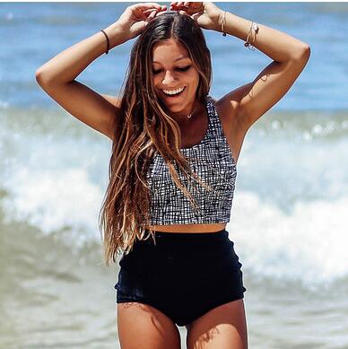 Bikini Reductor de Cintura Alta para Mujeres