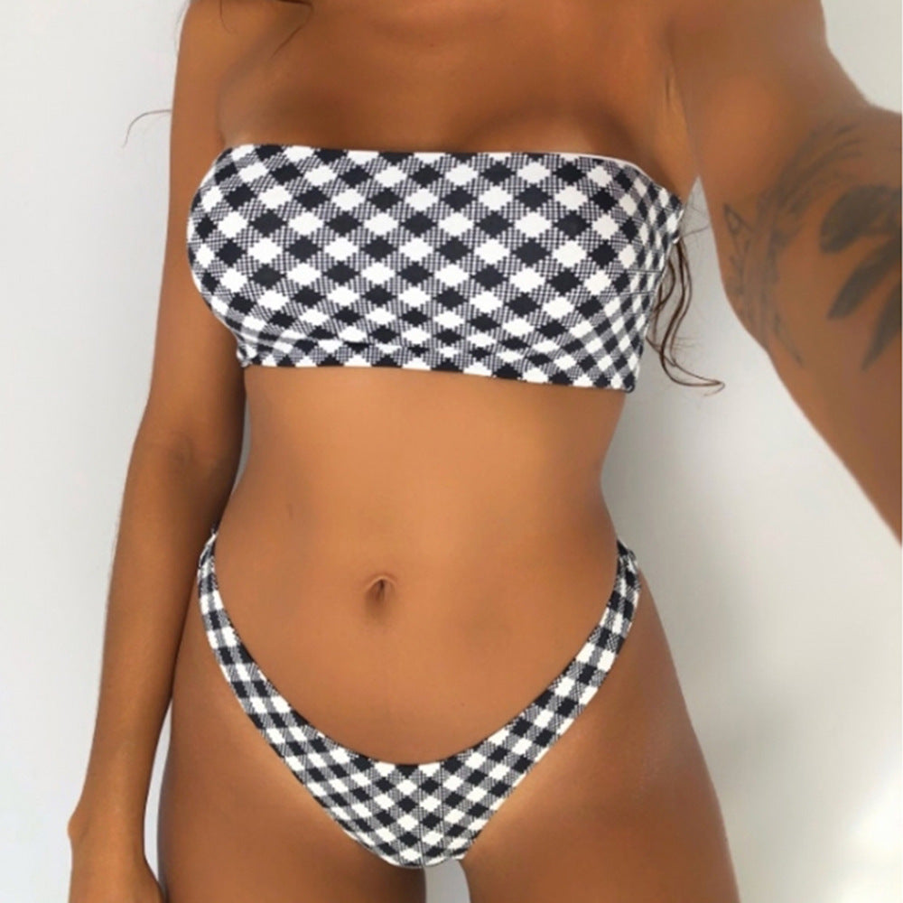 Bikini de Cintura Alta y Sensual para Mujeres, Diseño Único