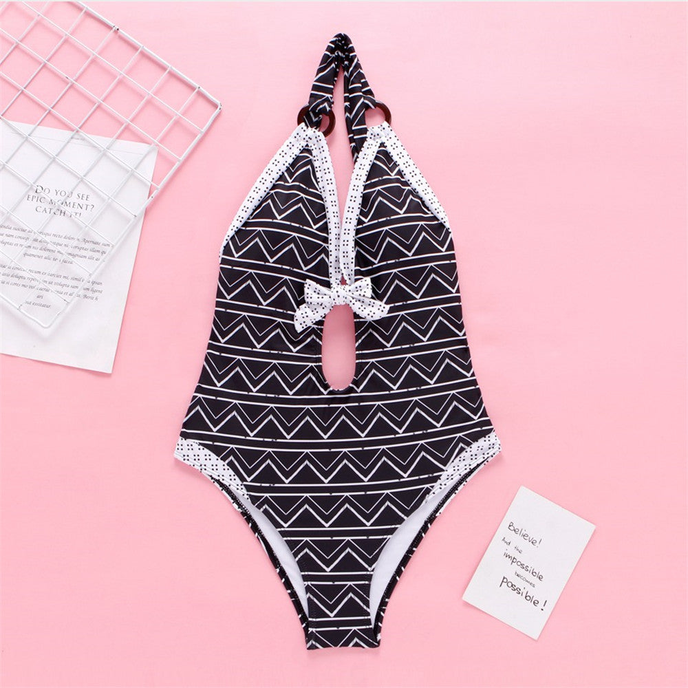 Bikini sin espalda de estilo fresco (diseño europeo)