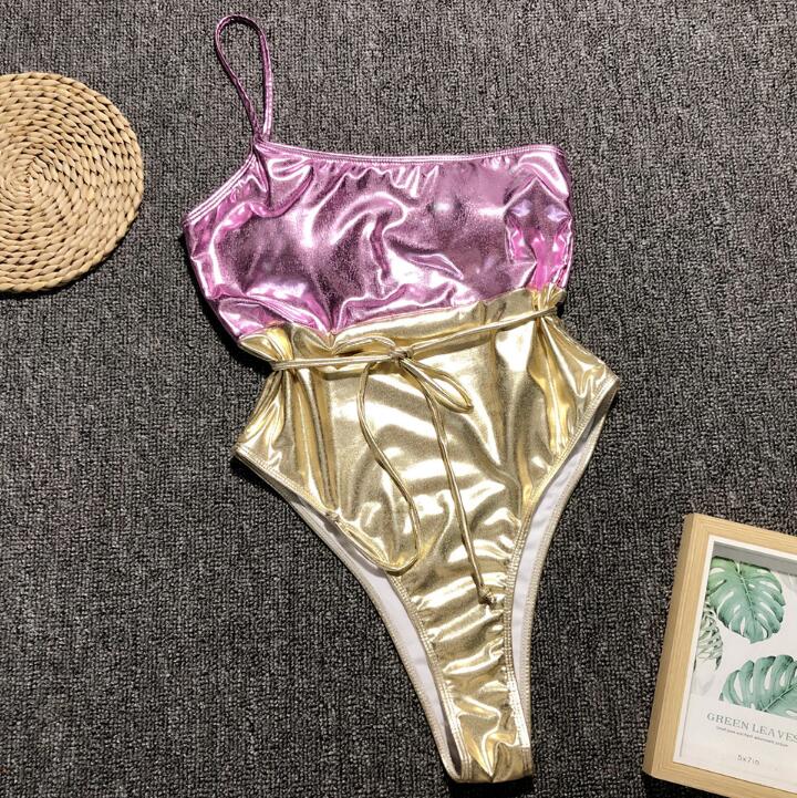 Traje de baño sexy de una pieza para mujer