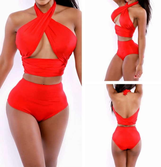 Traje de baño de una pieza conservador para mujer de tallas grandes