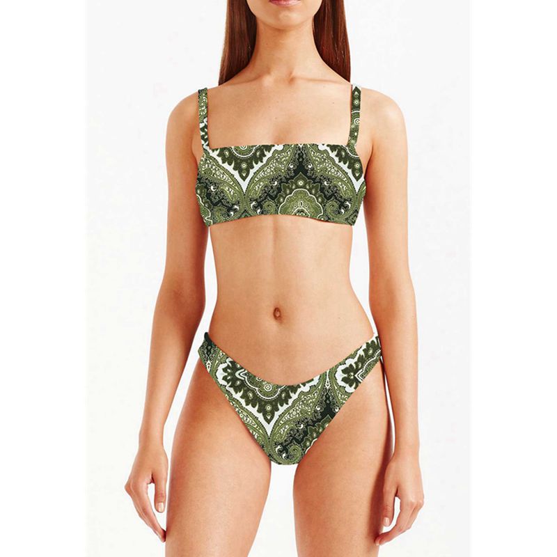 Conjunto de Bikini Estampado Sexy para Mujer 2019 (Transfronterizo)