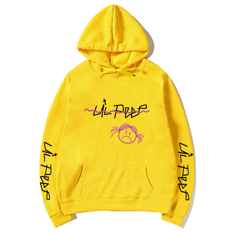 Sudadera de Moda Urbana Lil Peep con Forro de Vellón (Unisex)