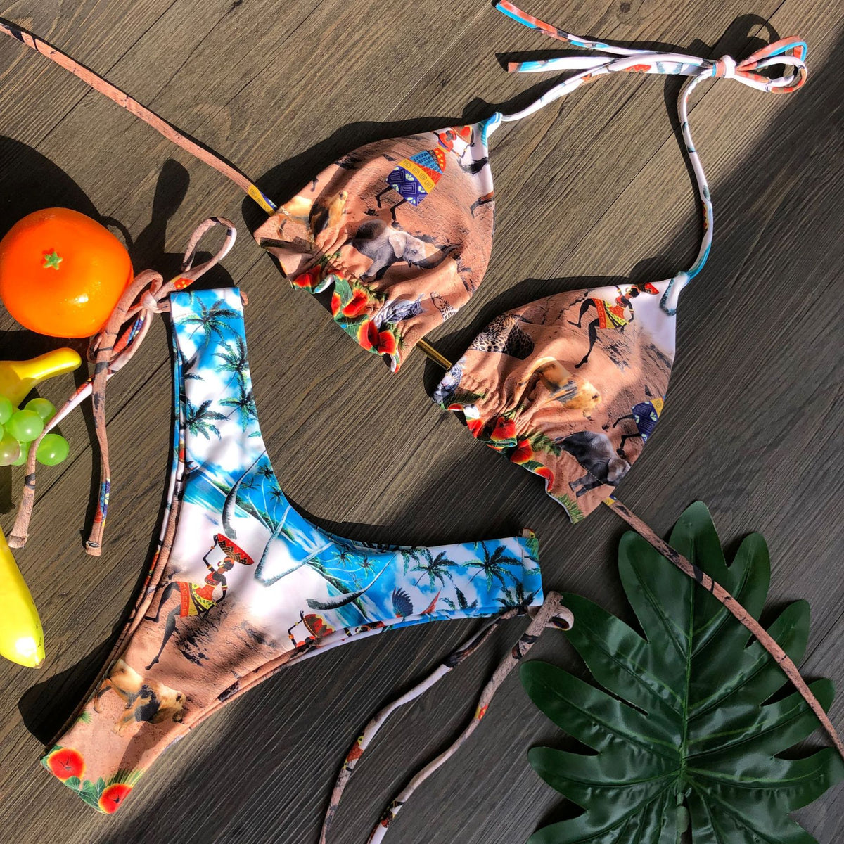 Bikini Vintage Floral para Mujeres (Colección 2020)