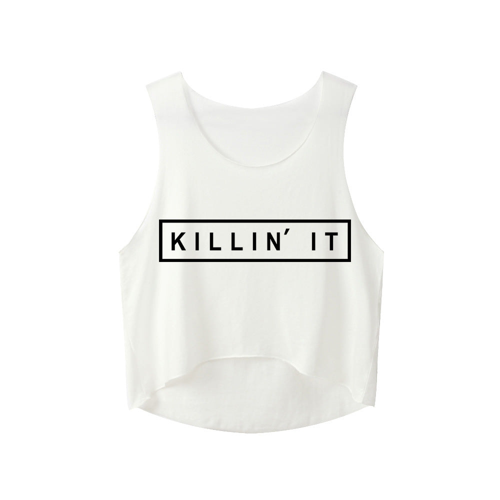 Mono de camiseta con cuello redondo estilo Y2K para mujer - Moda de verano