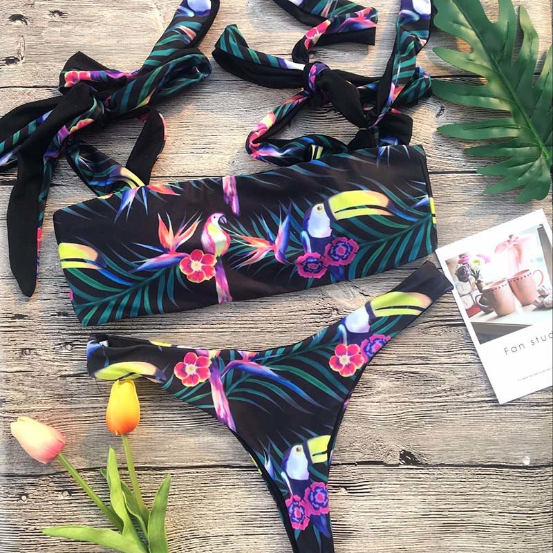 Conjunto de Bikini Estampado