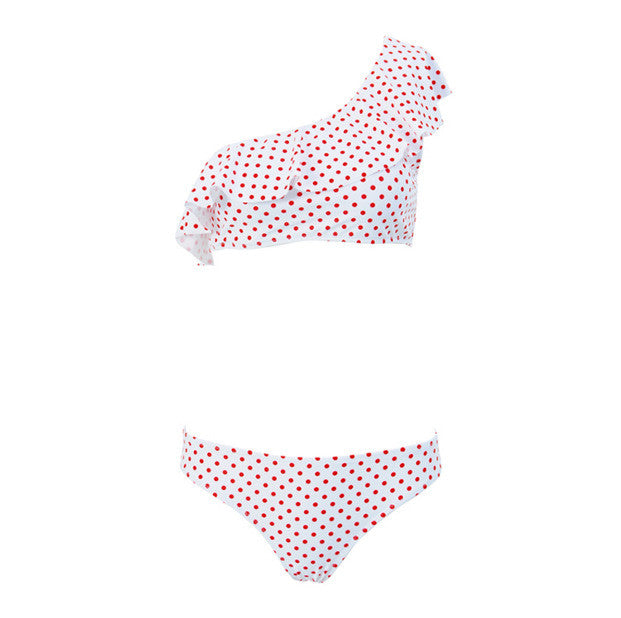 Conjunto de Bikini de Dos Piezas con Volantes - Mejor Vendido en Amazon