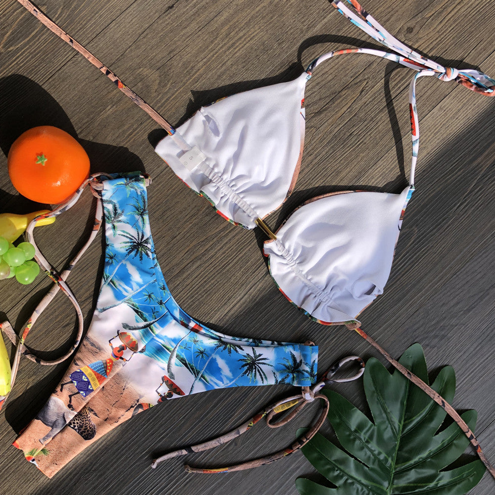 Bikini Vintage Floral para Mujeres (Colección 2020)