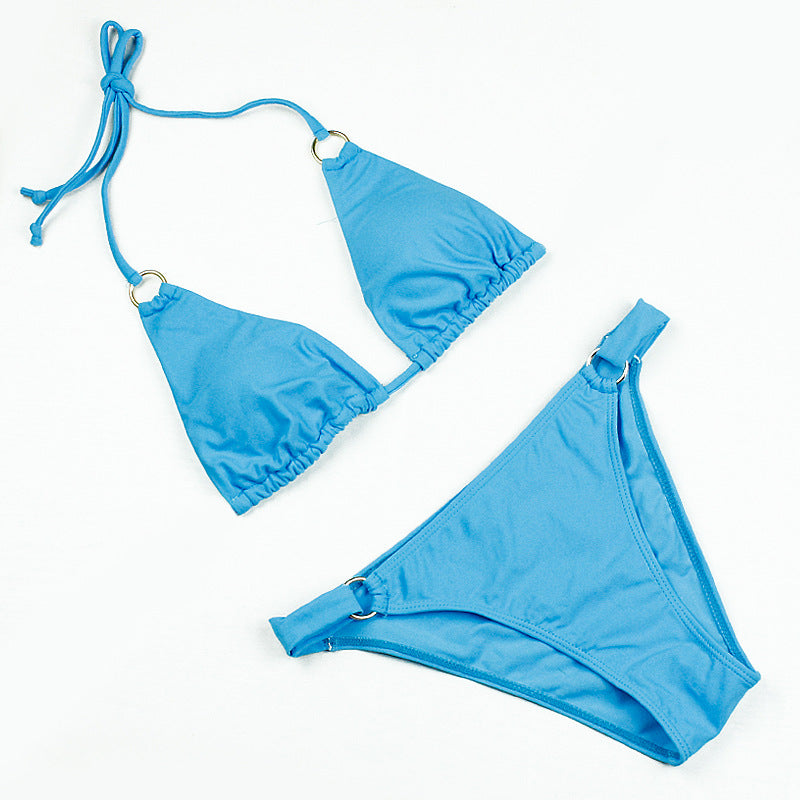 Conjunto de bikini con estampado floral para mujer, colección verano 2020