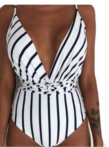 Traje de baño sexy multiusos con estampado digital para mujer