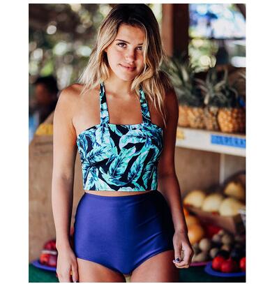Bikini Reductor de Cintura Alta para Mujeres