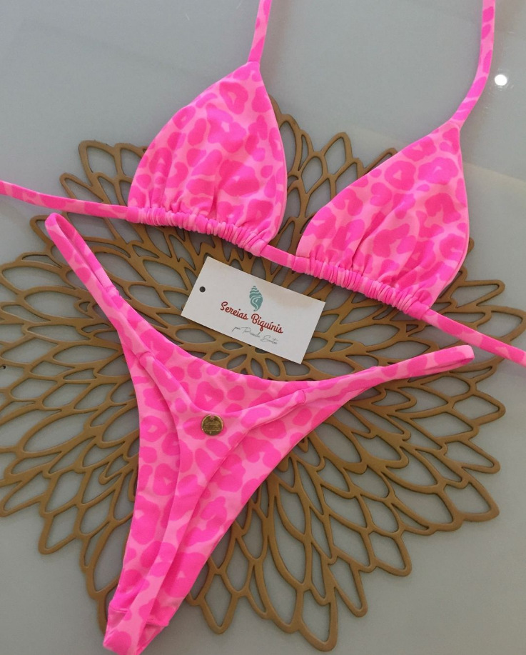 Conjunto de Bikini Brasileño Dividido