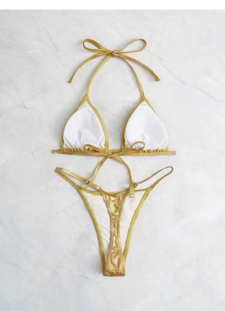 Conjunto de Bikini de Terciopelo