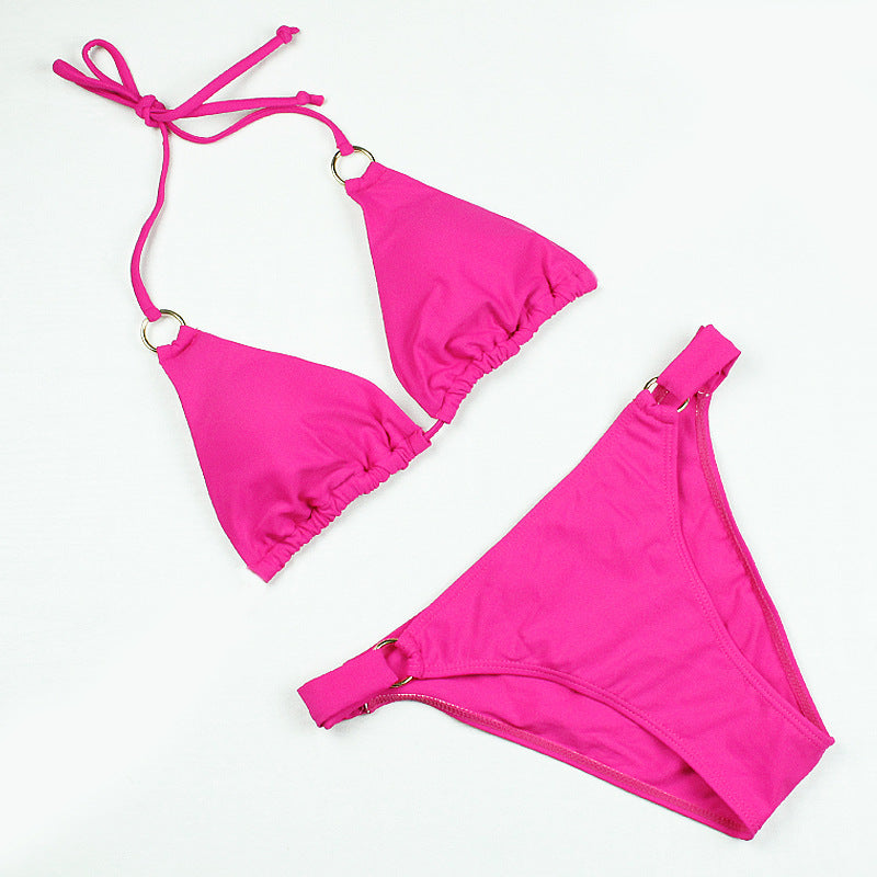 Conjunto de bikini con estampado floral para mujer, colección verano 2020