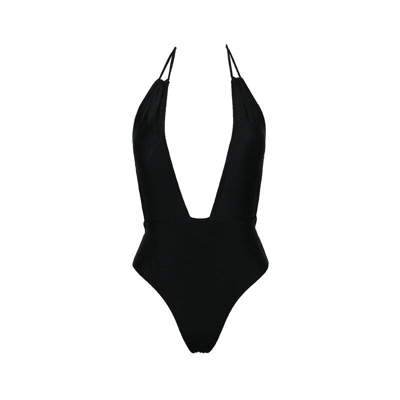 Traje de baño de una pieza sin espalda para mujer, modelo 2019 (en stock)