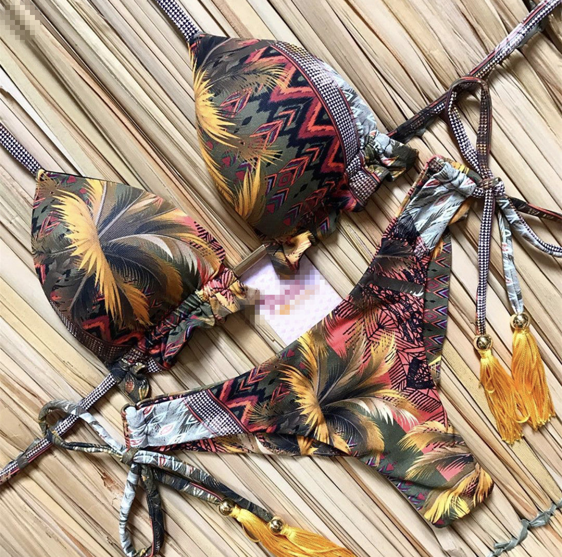 Bikini Vintage Floral para Mujeres (Colección 2020)