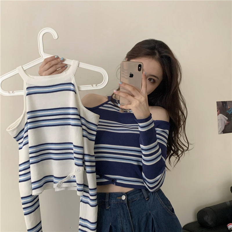 Chaqueta tipo camisa a cuadros para bebé niña - Cárdigan de manga larga