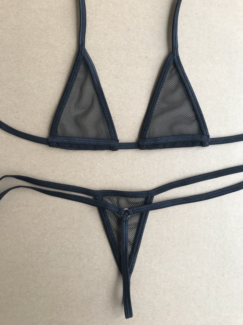 Conjunto de Bra y Bikini Sexy de Red