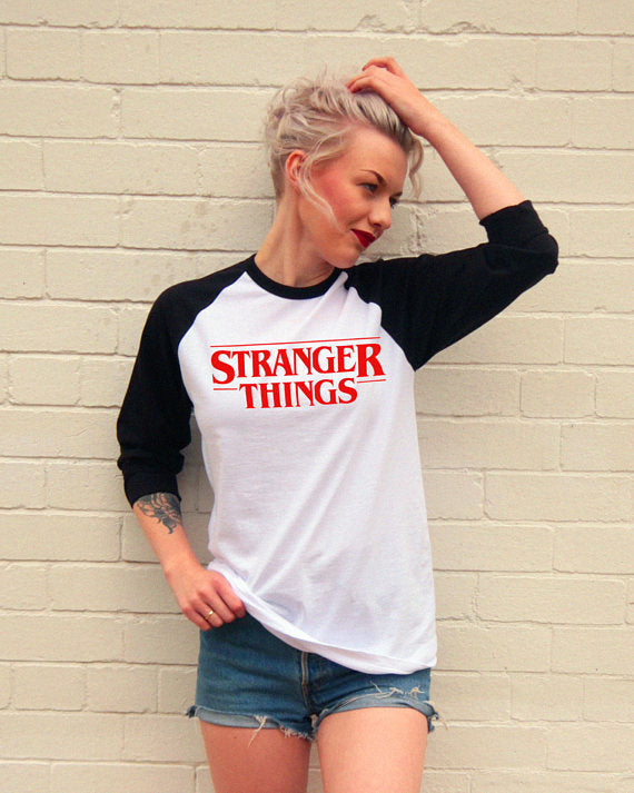 Camiseta de Manga Larga con Estampado de Letras para Hombres y Mujeres